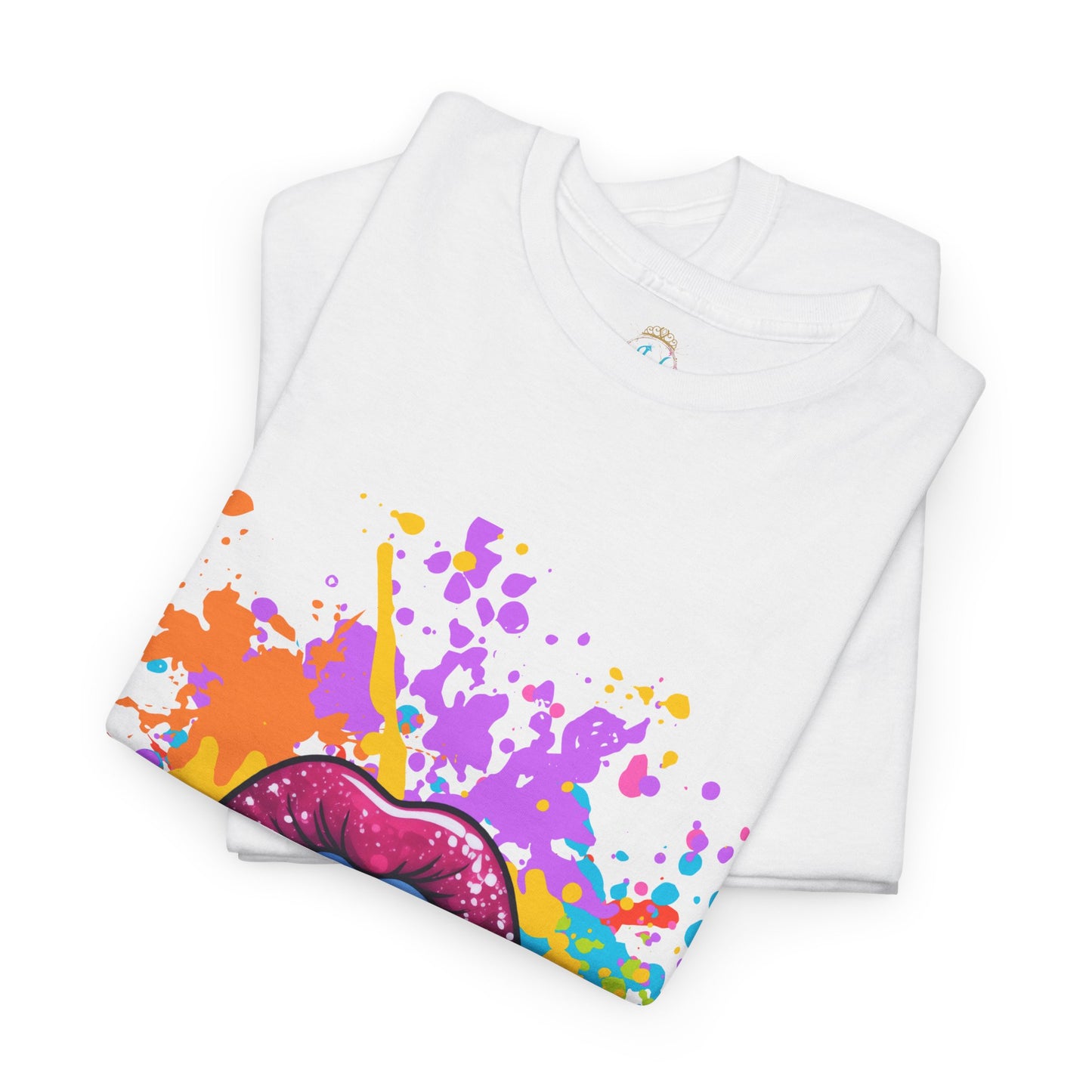 Love Kisses Unisex Tee Shirt - Colorful Design