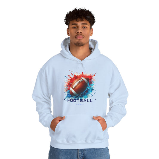 Football Hoodie - Unisex Heavy Blend Hooded Sweatshirt