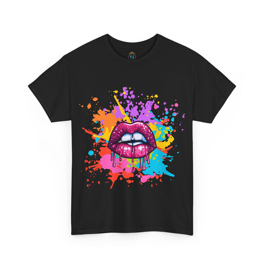 Love Kisses Unisex Tee Shirt - Colorful Design