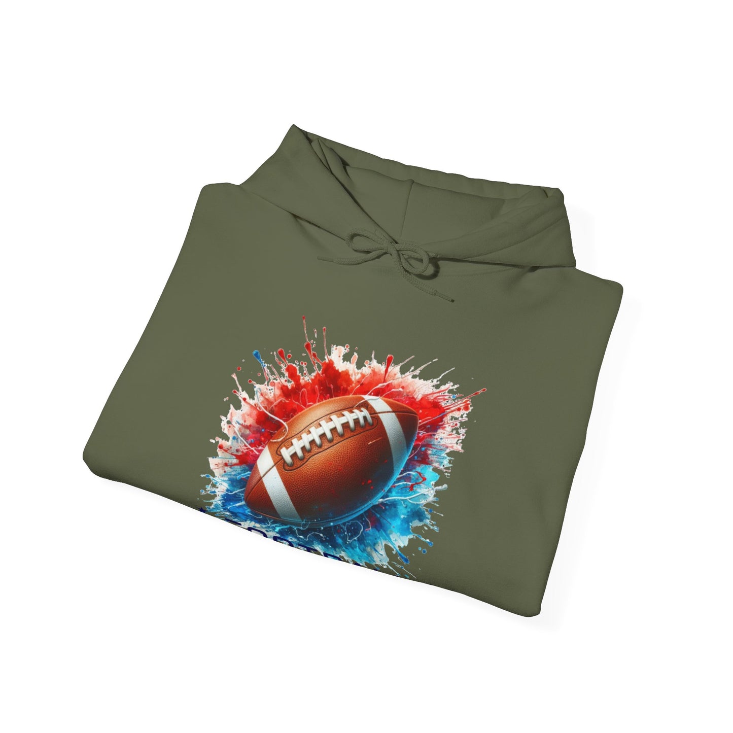 Football Hoodie - Unisex Heavy Blend Hooded Sweatshirt