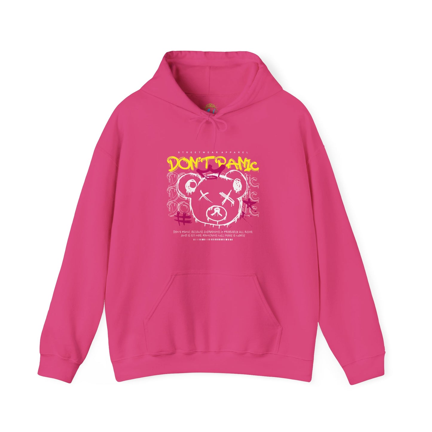 DON'T PANIC Hoodie - Unisex Heavy Blend