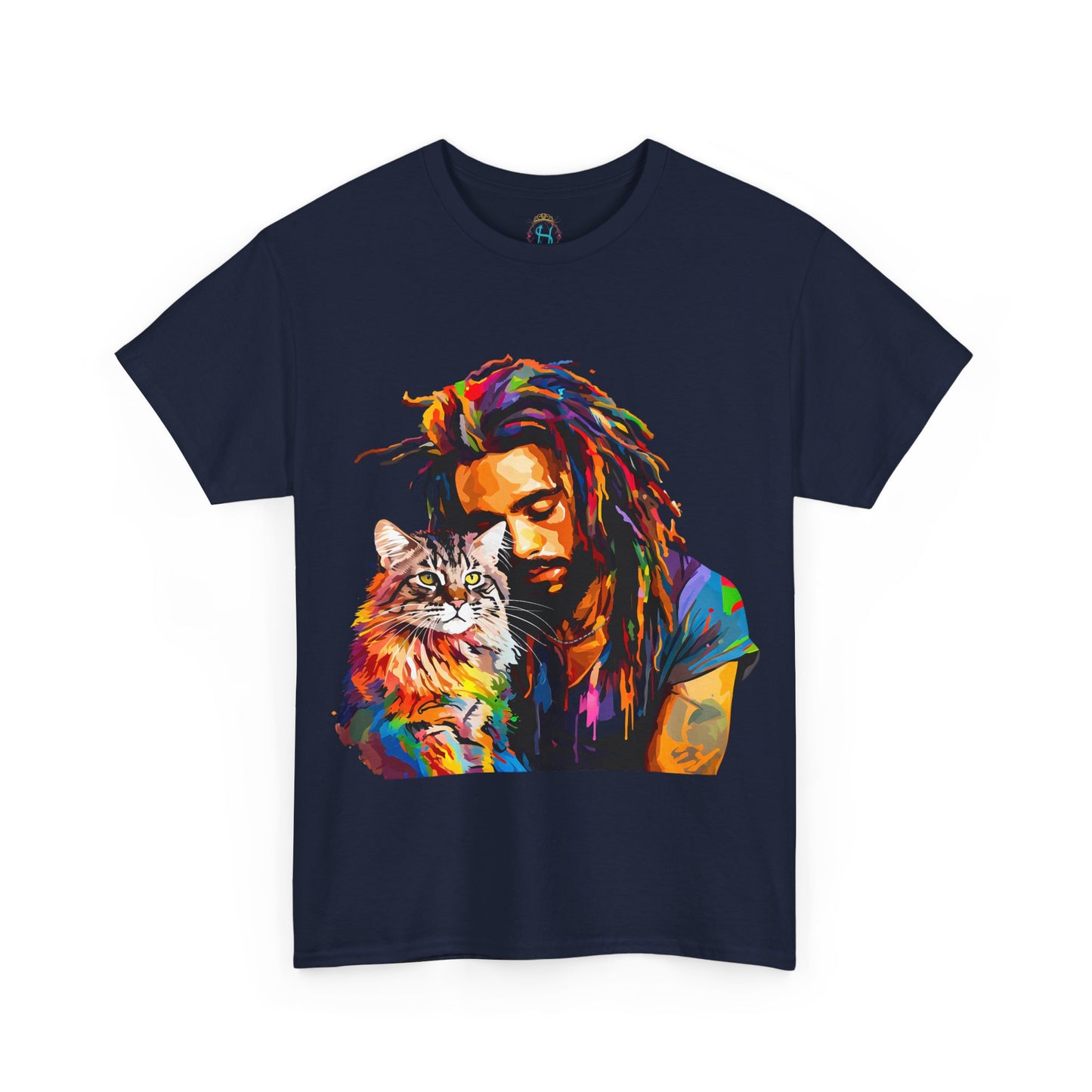 Unisex Tee Shirt - Colorful Design
