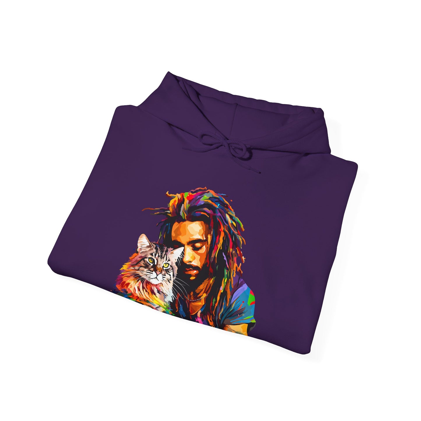 Hoodie Sweatshirt in Colorful Design