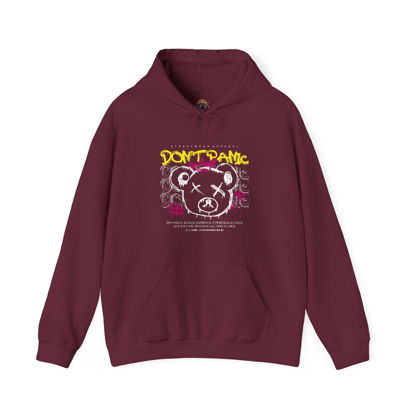 DON'T PANIC Hoodie - Unisex Heavy Blend