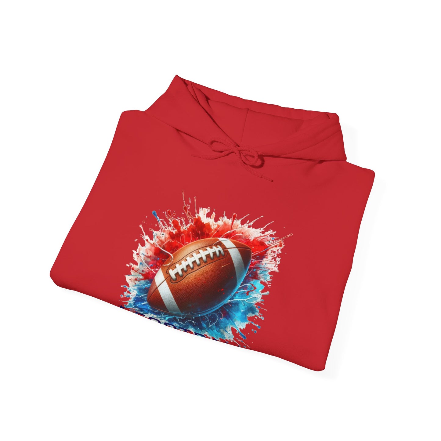 Football Hoodie - Unisex Heavy Blend Hooded Sweatshirt