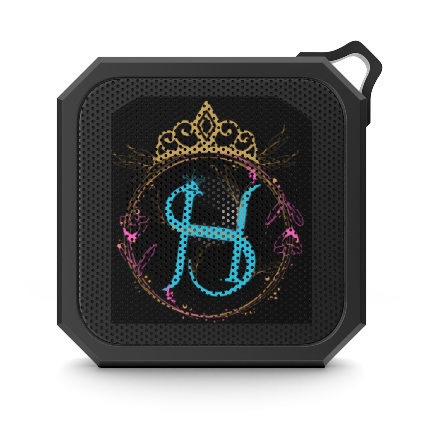 Blackwater Outdoor Bluetooth Speaker – Colorful Crown Design & Carabiner
