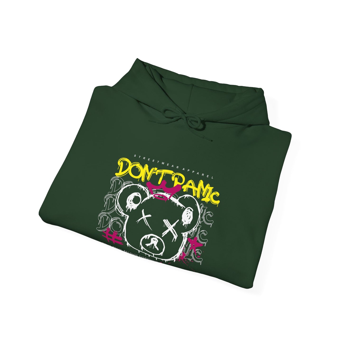 DON'T PANIC Hoodie - Unisex Heavy Blend