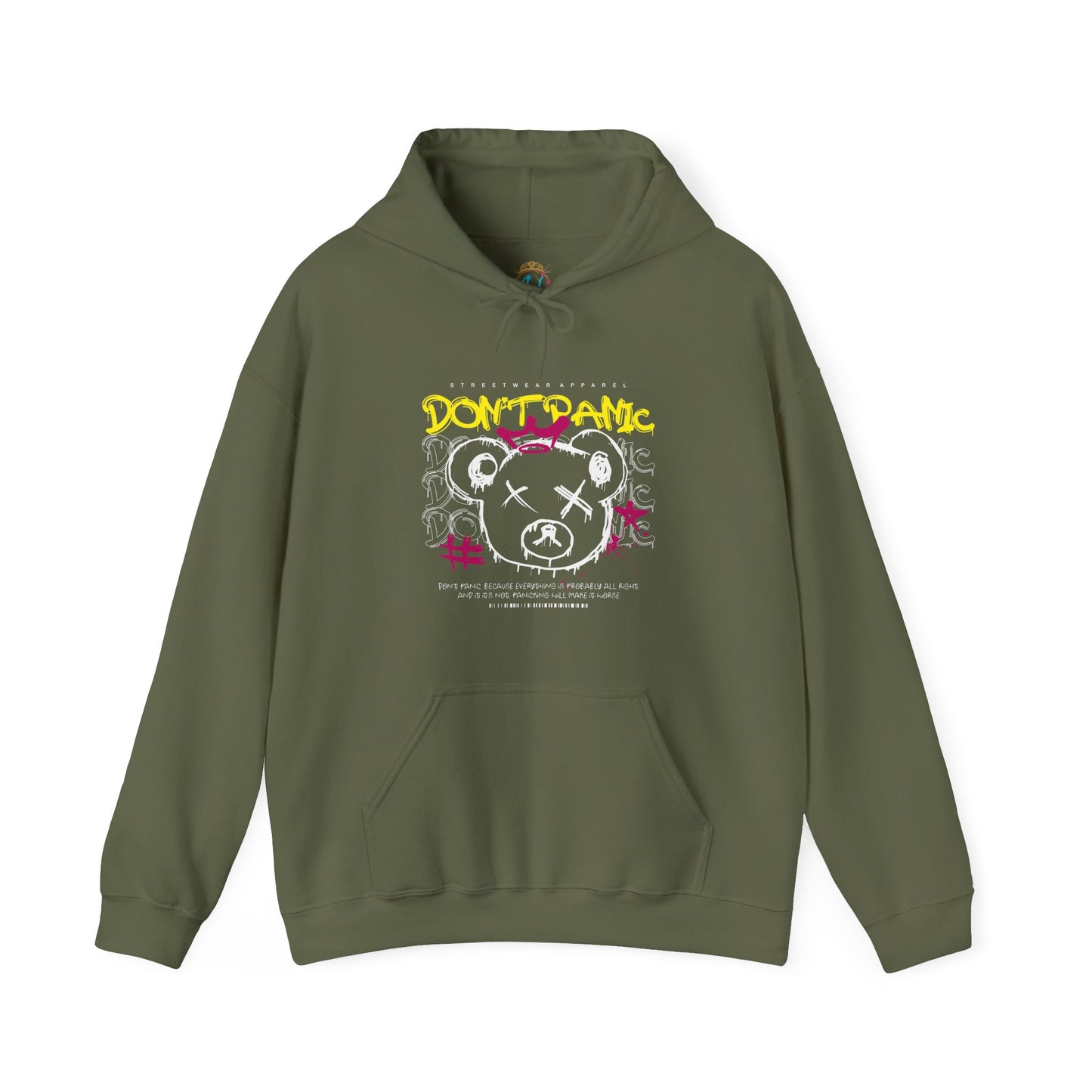 DON'T PANIC Hoodie - Unisex Heavy Blend
