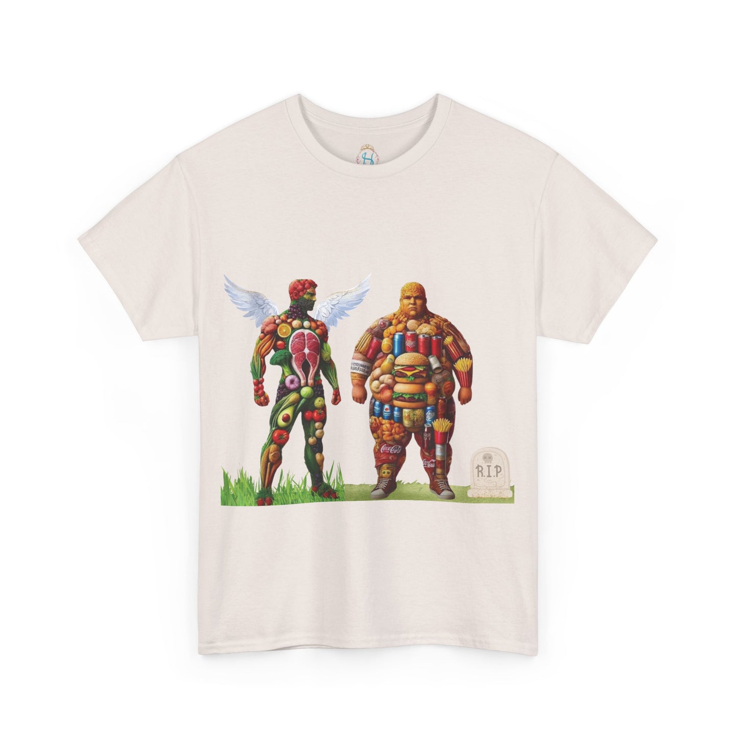 Healthy Eating Unisex Tee - Eat Healthier Design