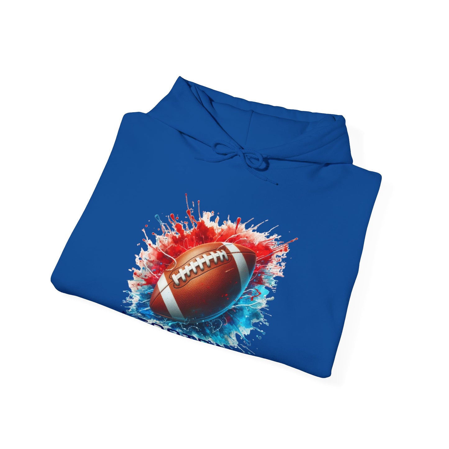 Football Hoodie - Unisex Heavy Blend Hooded Sweatshirt