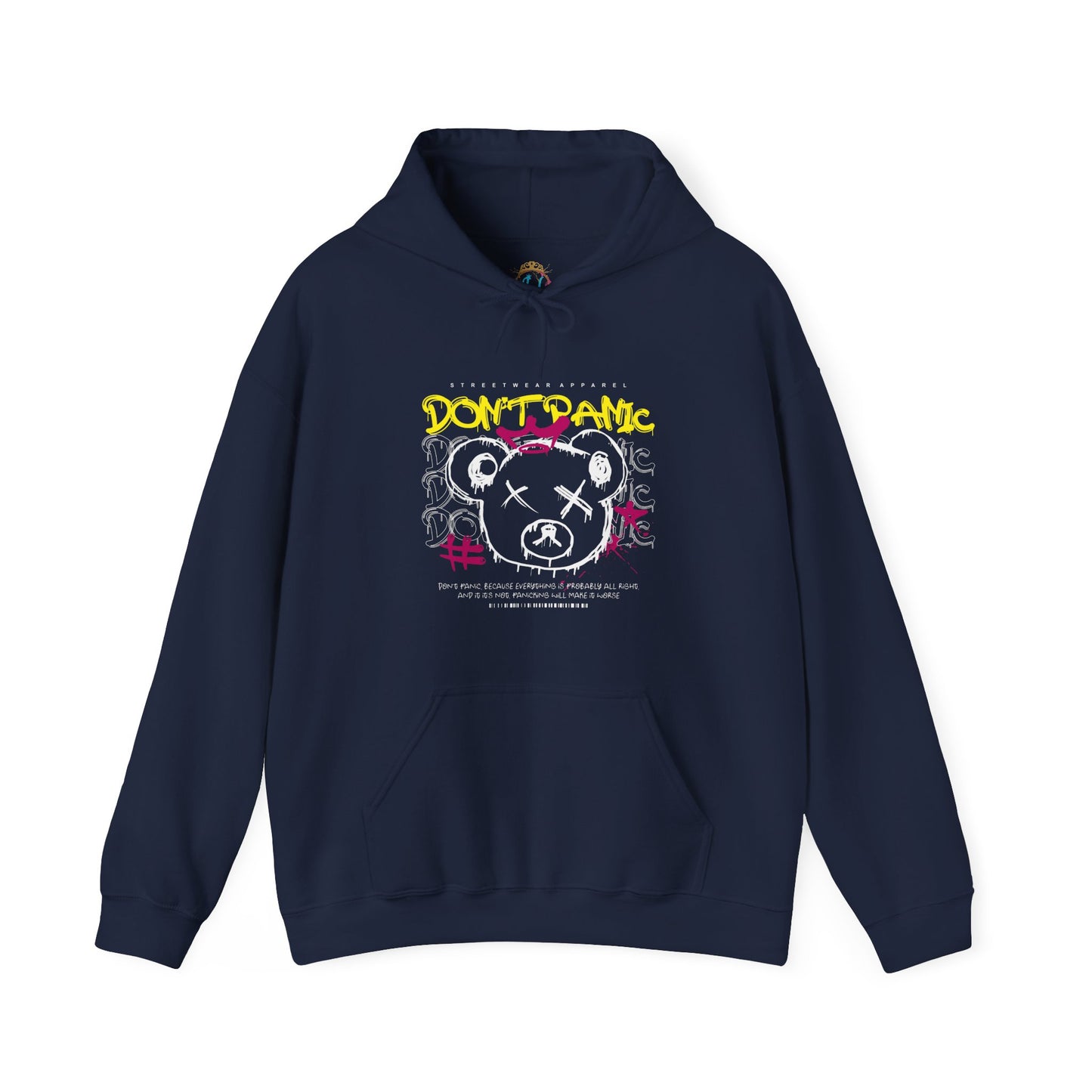 DON'T PANIC Hoodie - Unisex Heavy Blend