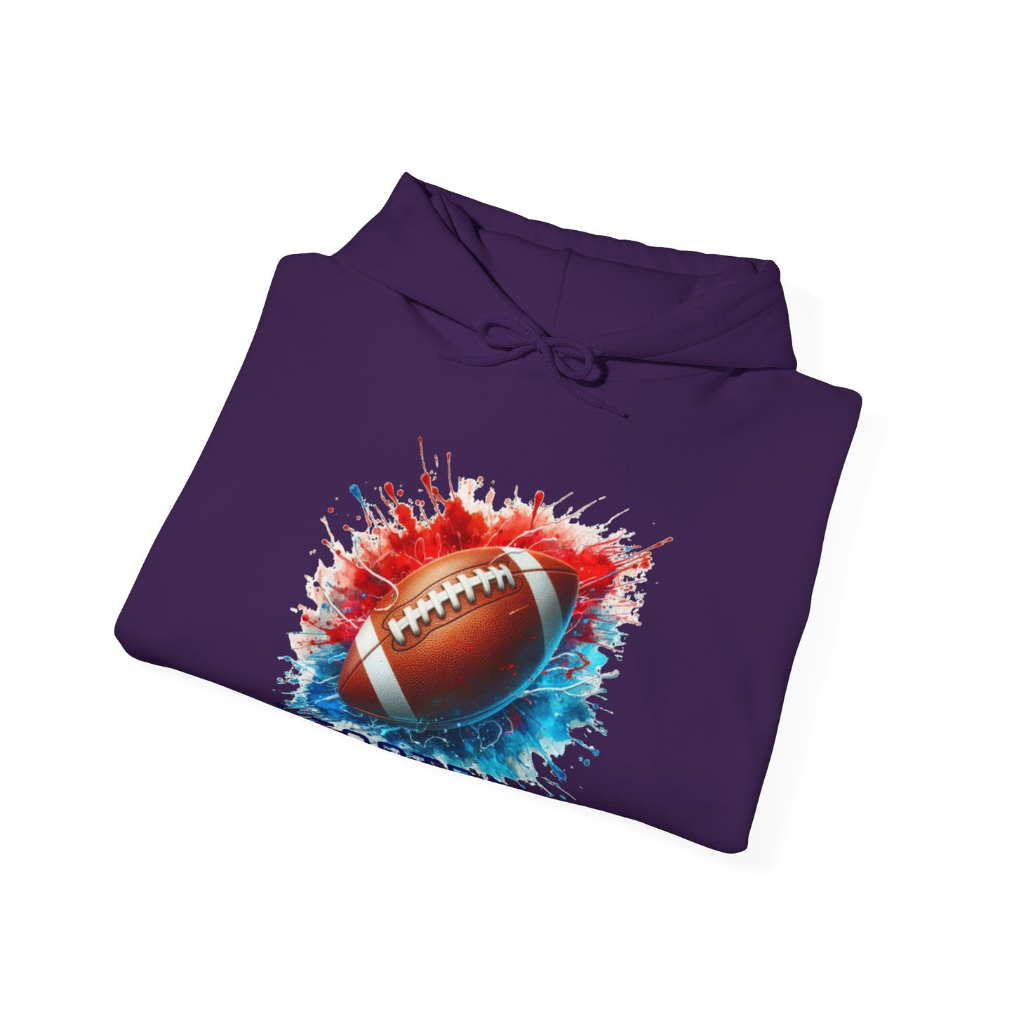 Football Hoodie - Unisex Heavy Blend Hooded Sweatshirt