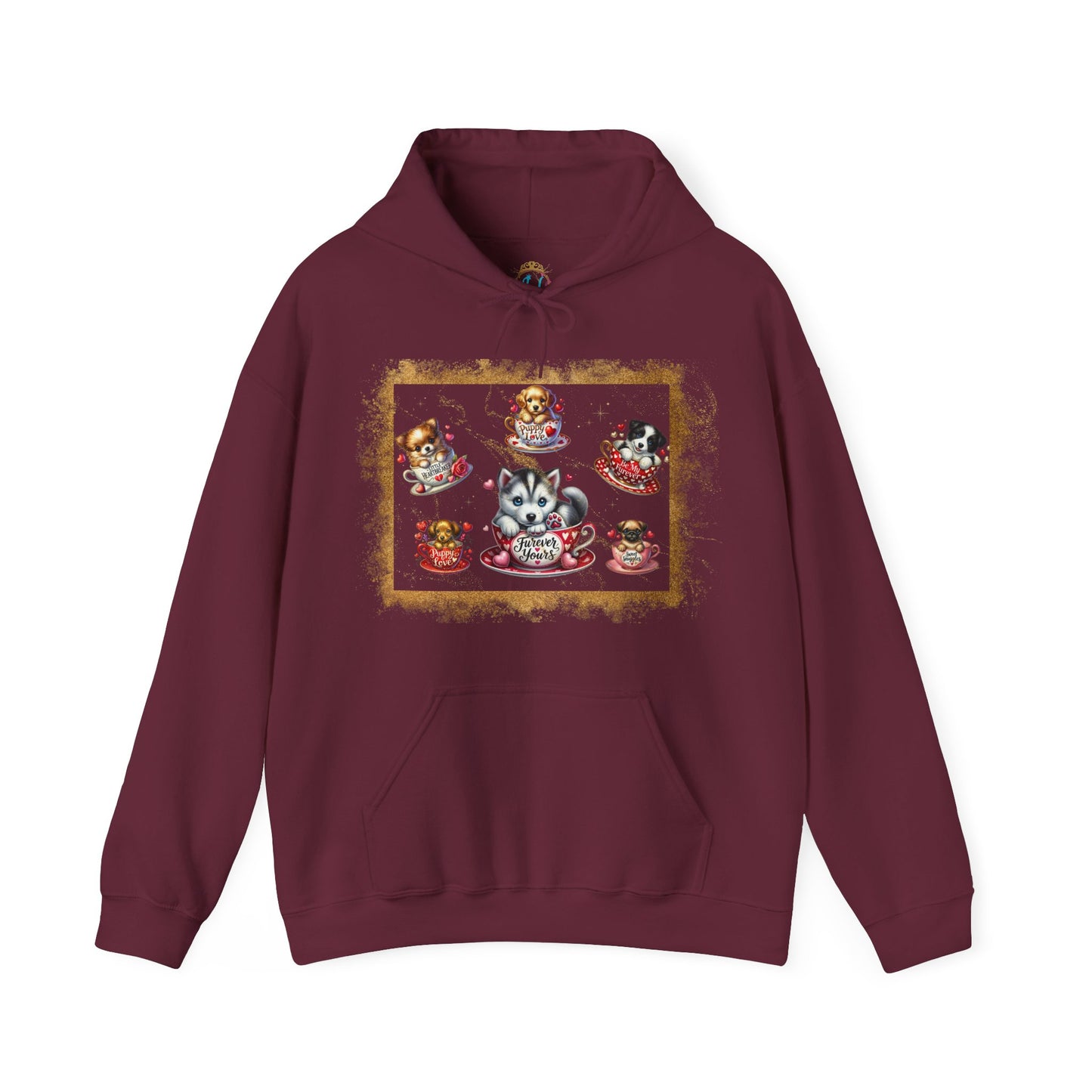 Puppy Lovers Hoodie unisex