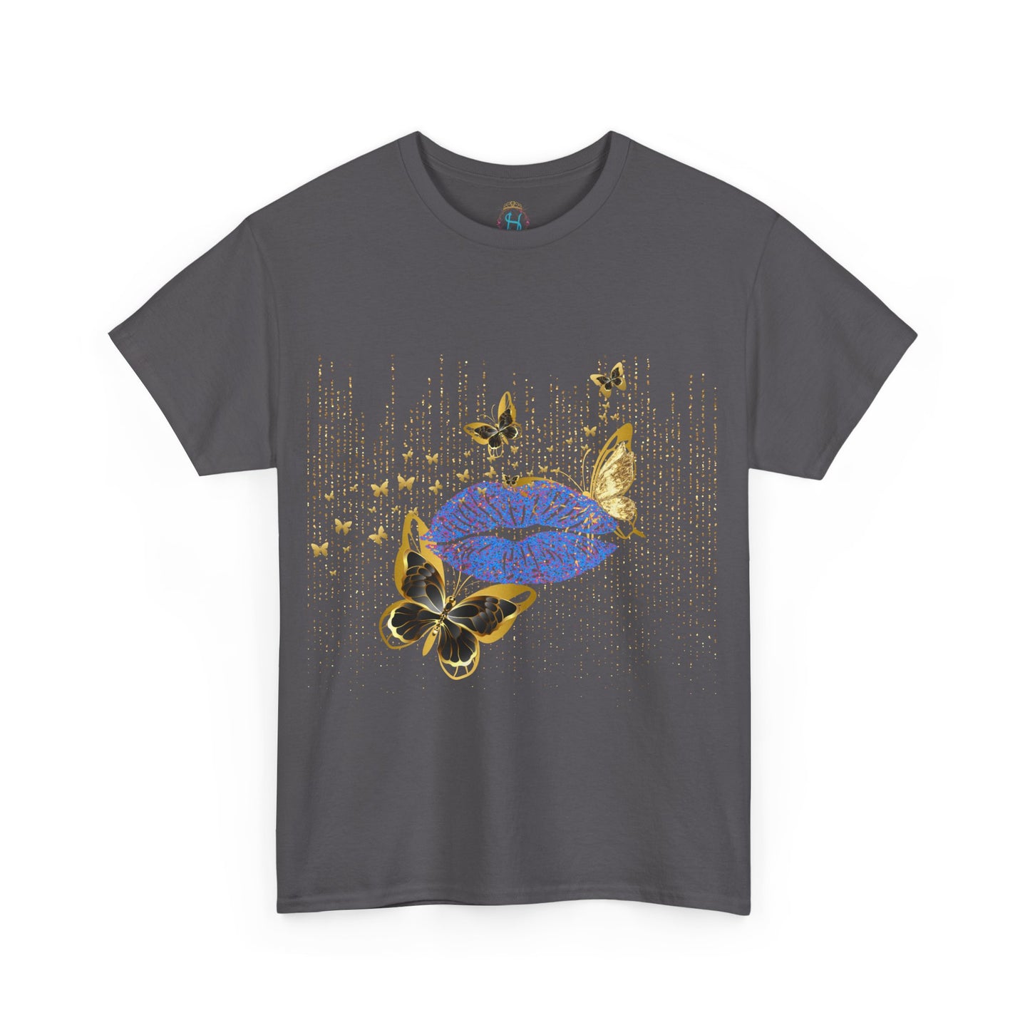 Kisses Unisex Tee - Romantic Valentine's Day Gift for Couples