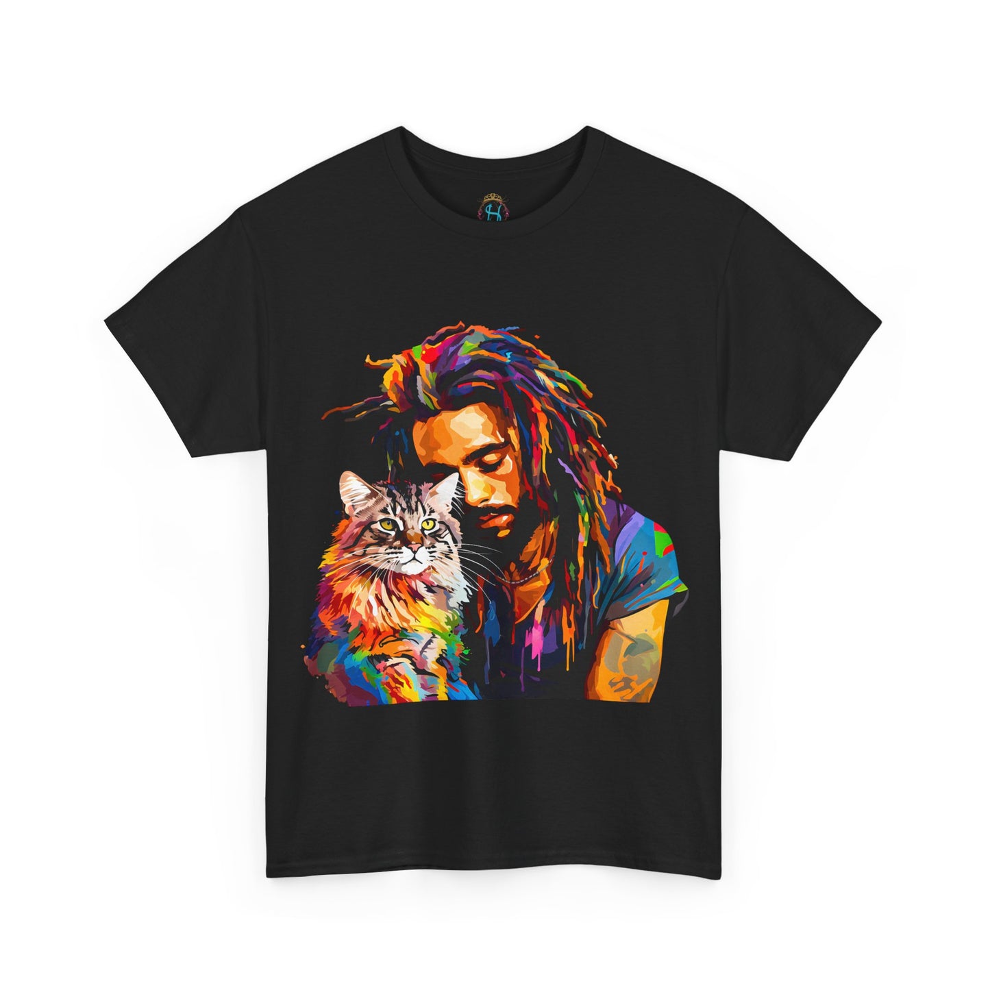 Unisex Tee Shirt - Colorful Design