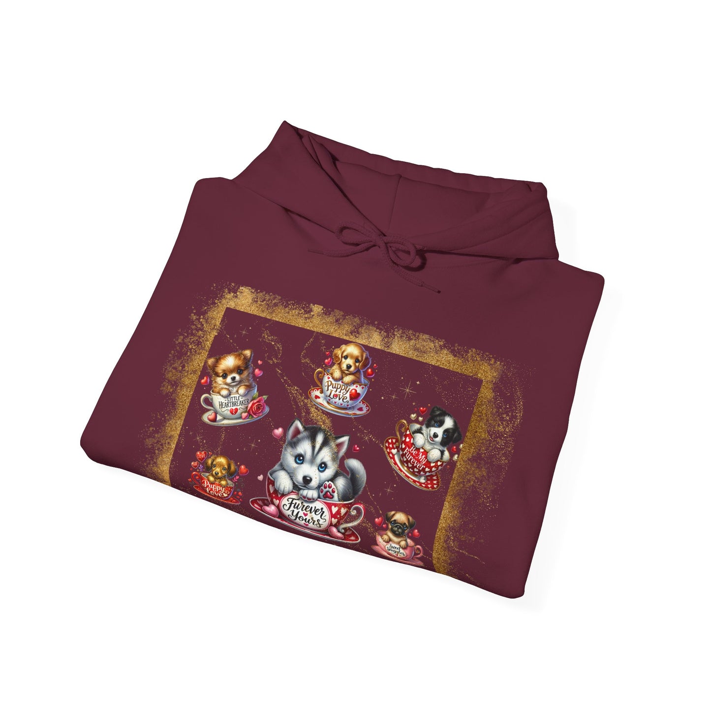 Puppy Lovers Hoodie unisex