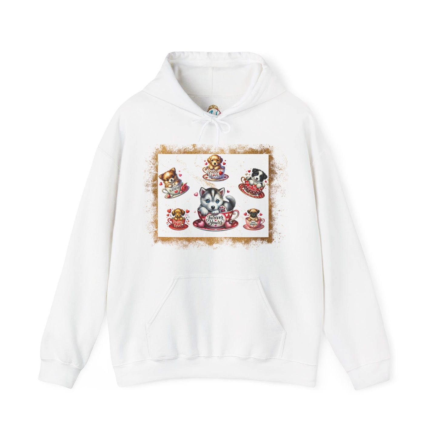 Puppy Lovers Hoodie unisex