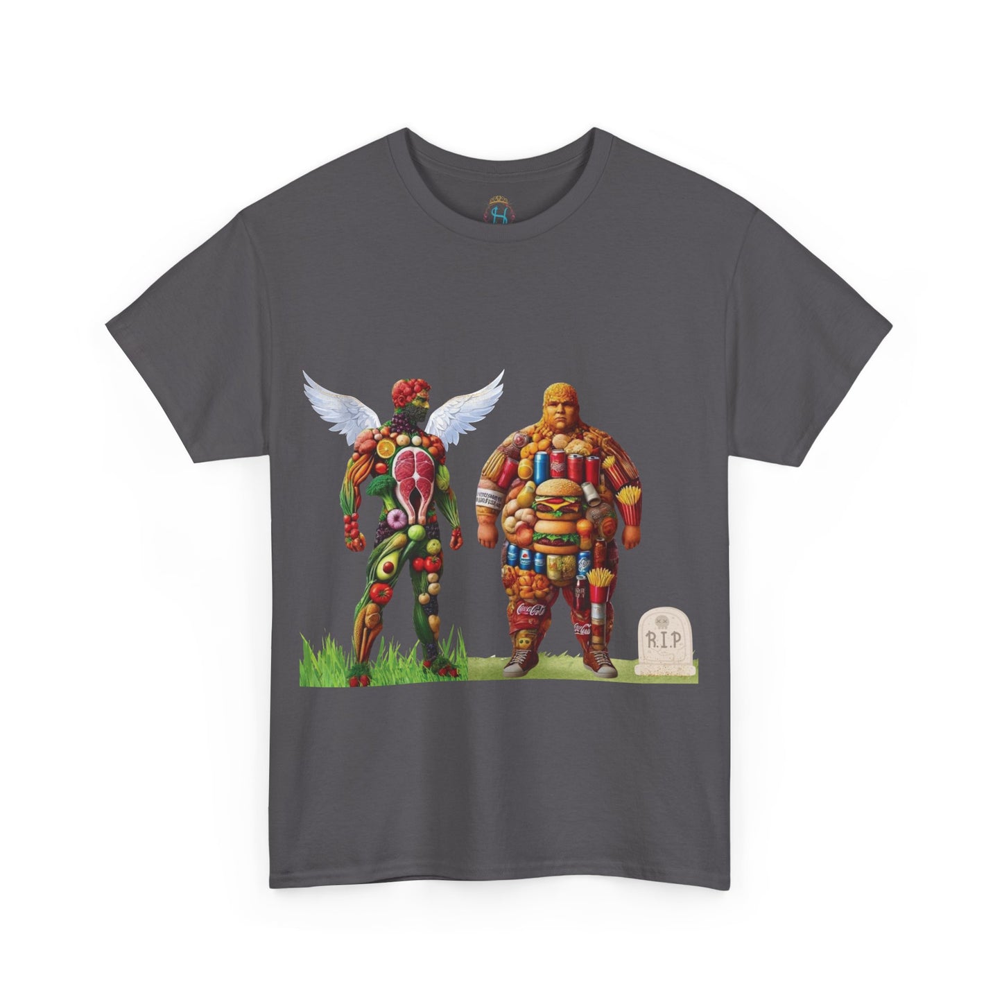 Healthy Eating Unisex Tee - Eat Healthier Design