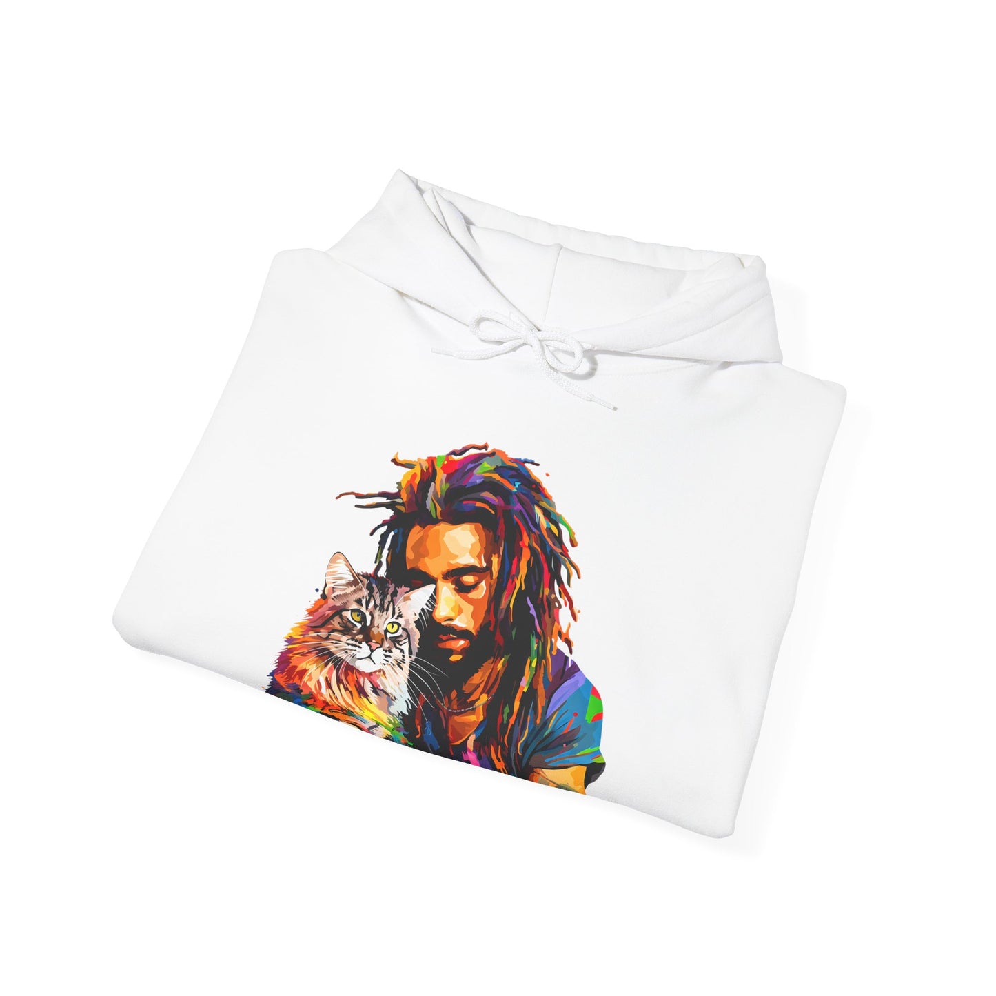 Hoodie Sweatshirt in Colorful Design