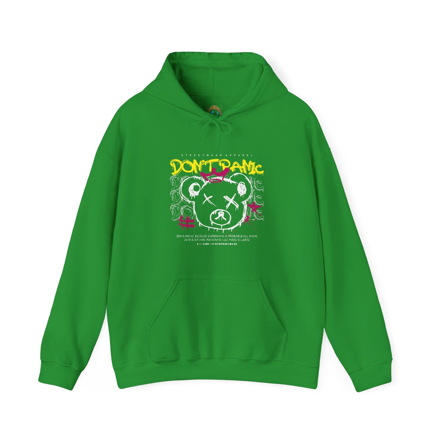 DON'T PANIC Hoodie - Unisex Heavy Blend