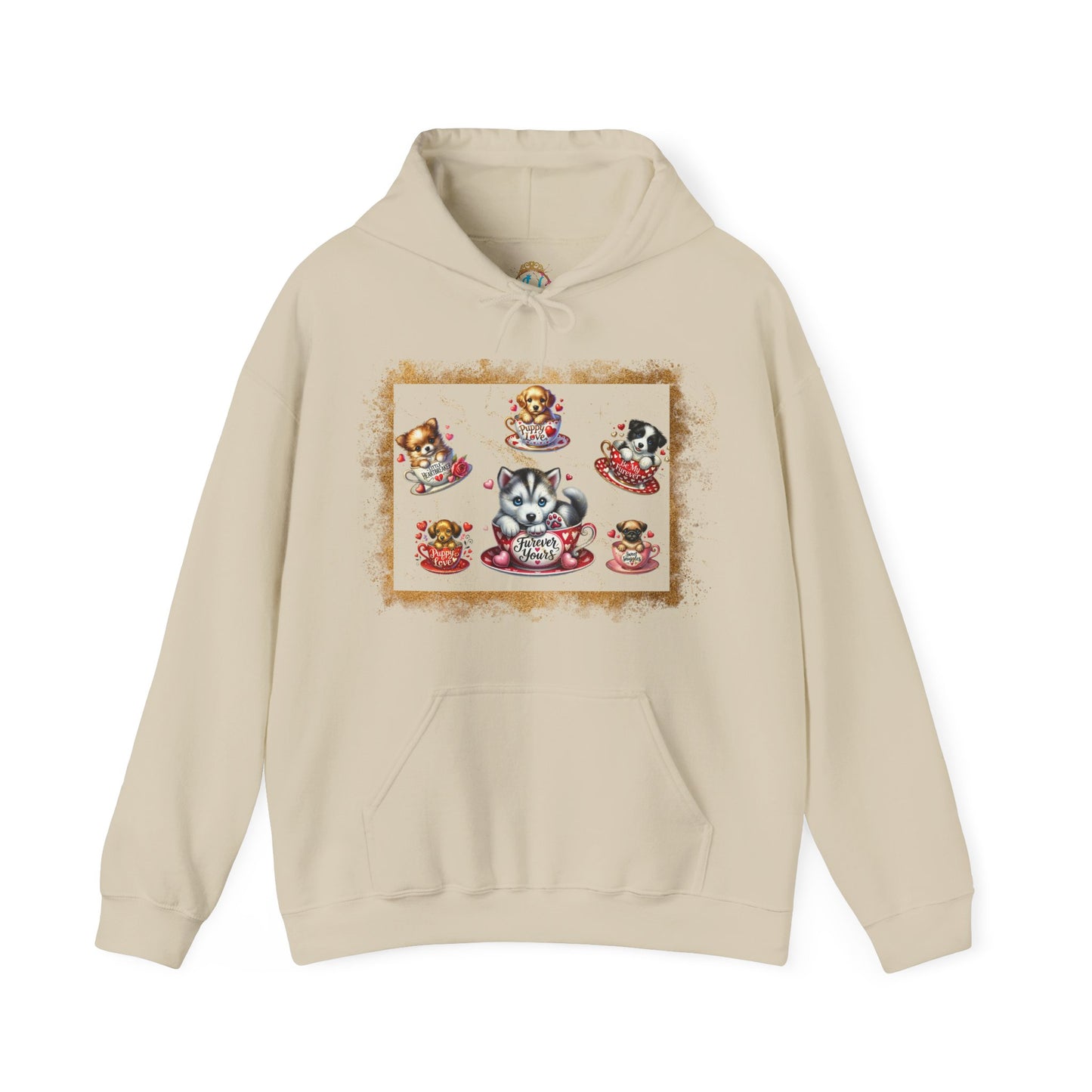 Puppy Lovers Hoodie unisex