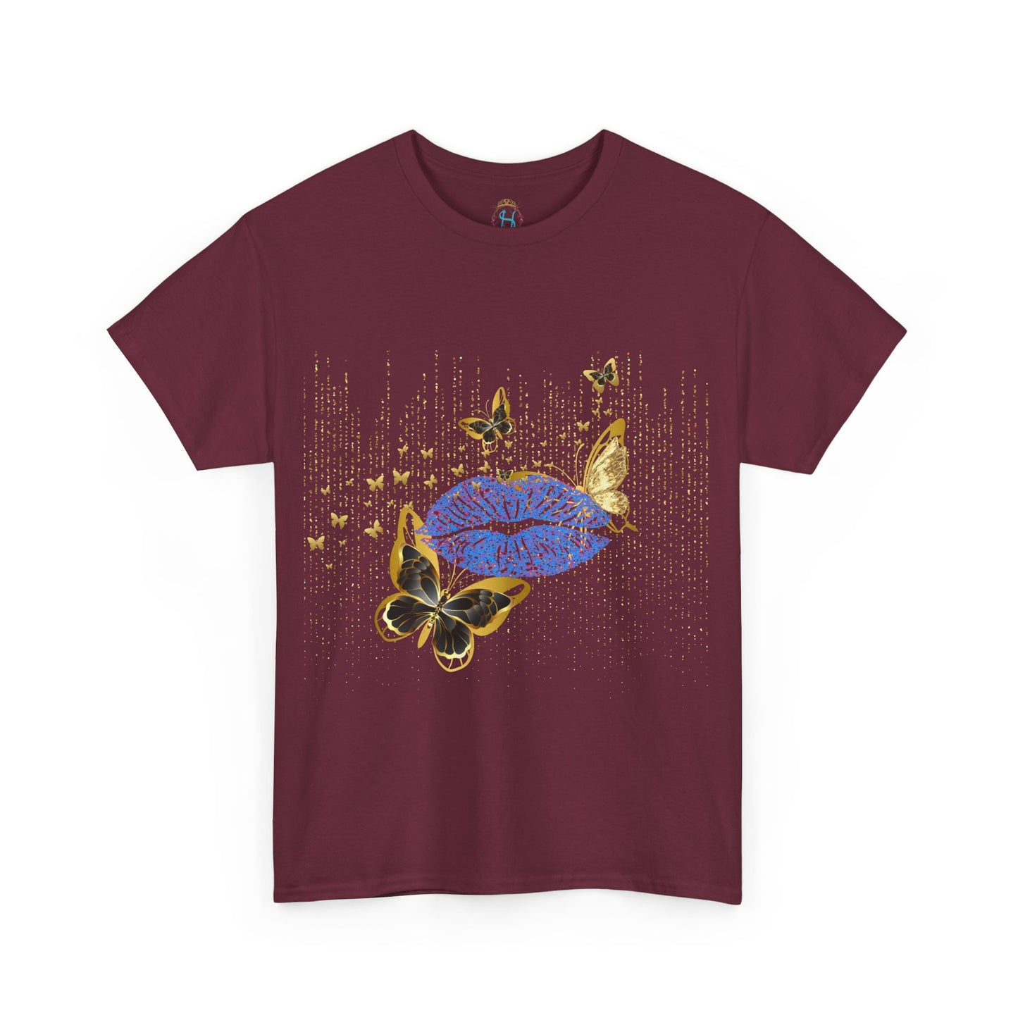 Kisses Unisex Tee - Romantic Valentine's Day Gift for Couples
