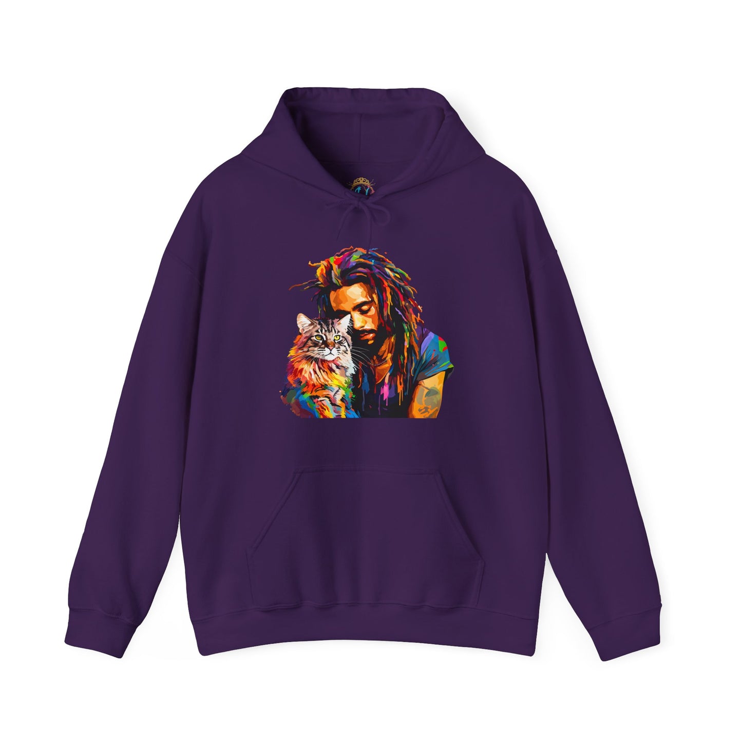 Hoodie Sweatshirt in Colorful Design