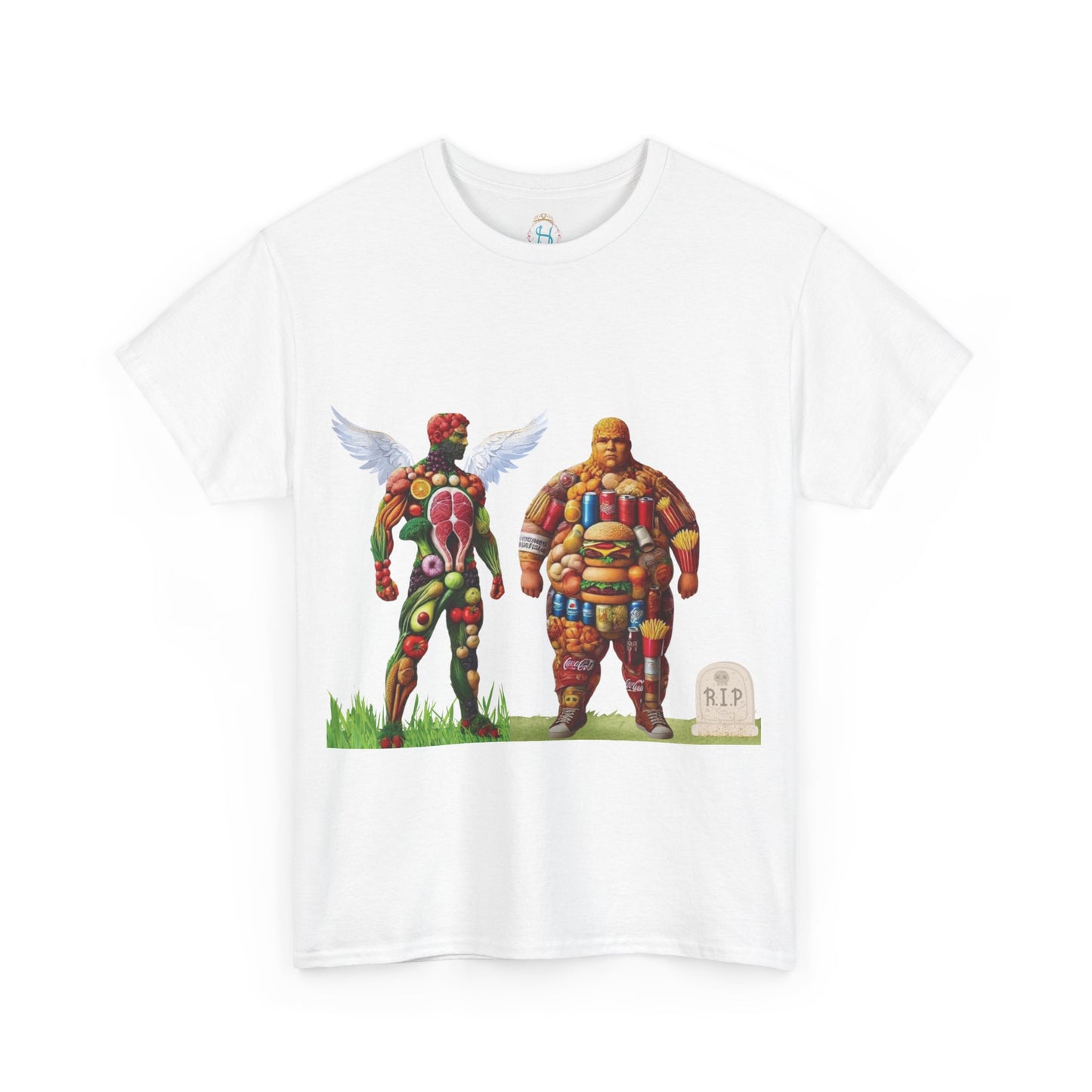 Healthy Eating Unisex Tee - Eat Healthier Design