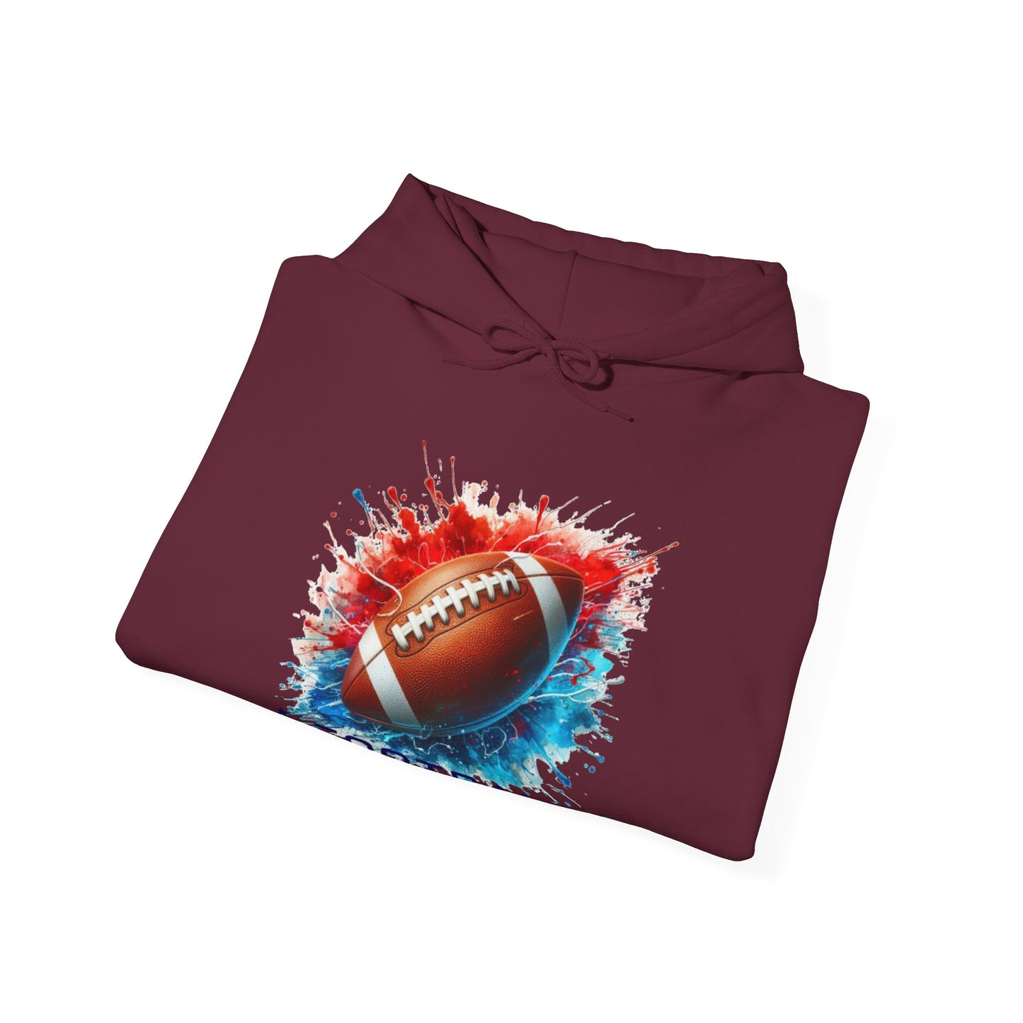 Football Hoodie - Unisex Heavy Blend Hooded Sweatshirt