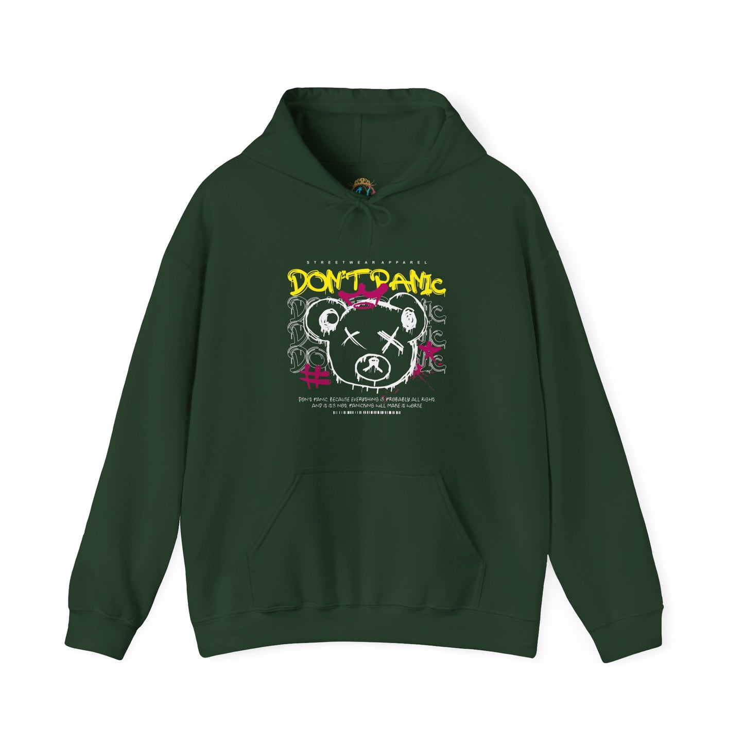 DON'T PANIC Hoodie - Unisex Heavy Blend