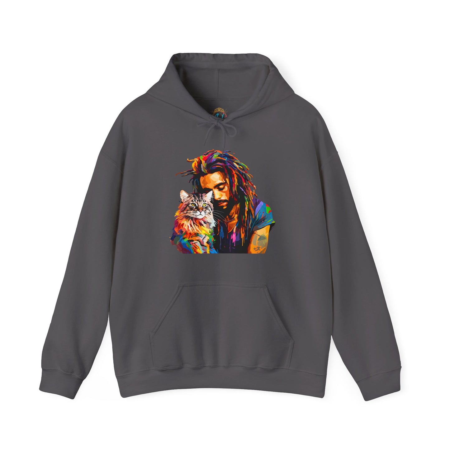 Hoodie Sweatshirt in Colorful Design