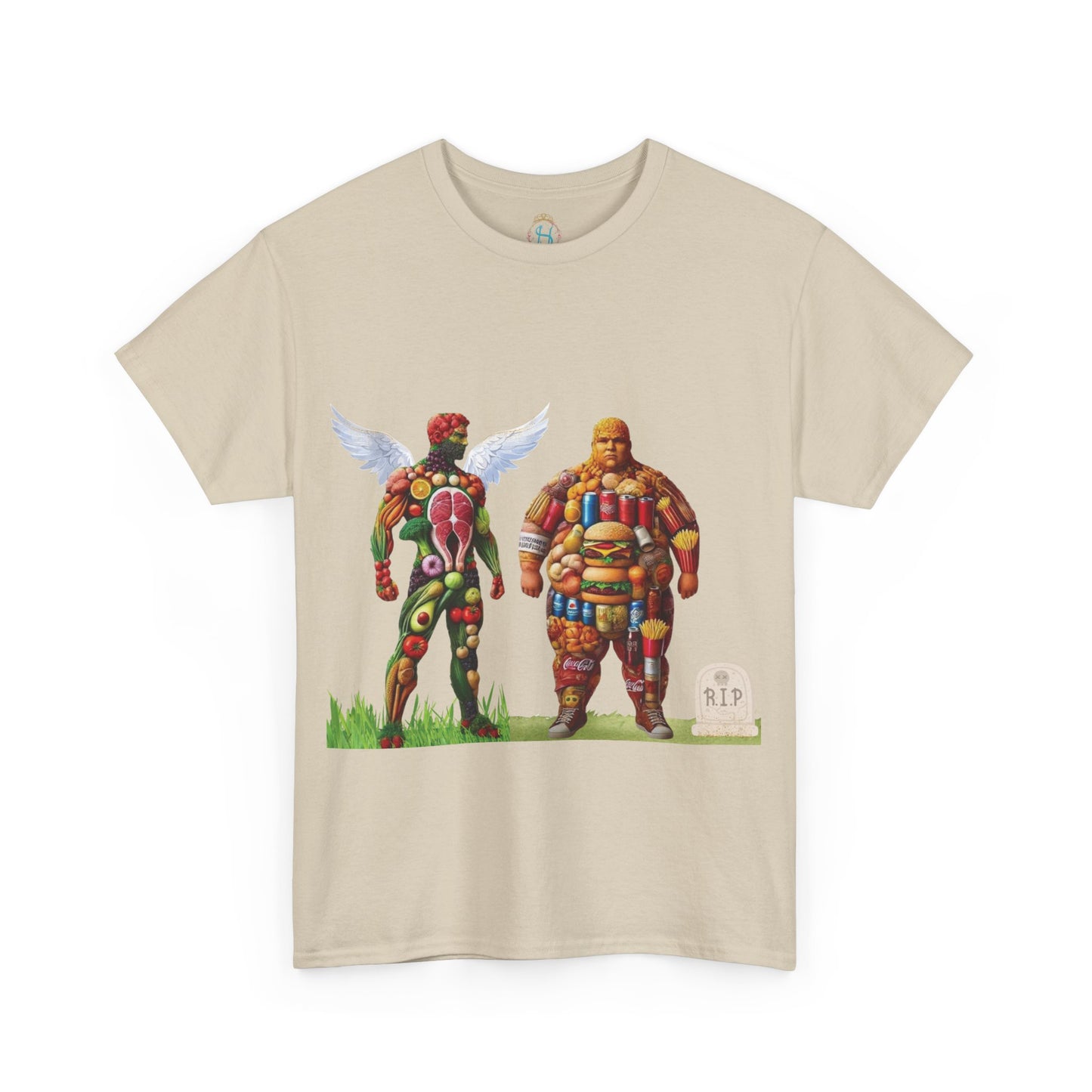 Healthy Eating Unisex Tee - Eat Healthier Design