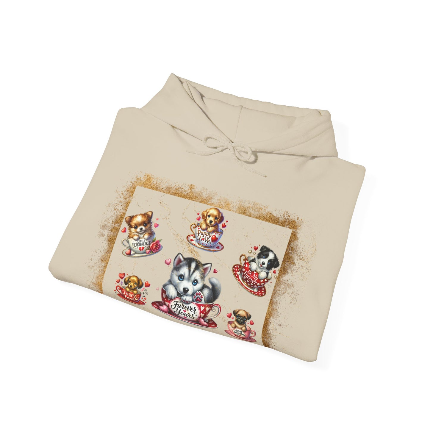 Puppy Lovers Hoodie unisex